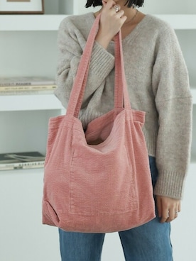 「LAFFMO（ラフモ）のアイテム（バッグ）」を使った、Ulyssesさん（レディース・163cm）の冬コーディネート