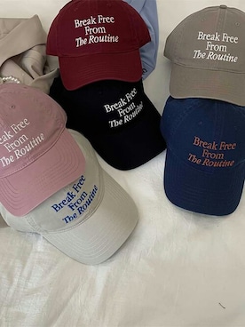 「LAFFMO（ラフモ）のアイテム（帽子）」を使った、Ulyssesさん（レディース・155cm）の春コーディネート