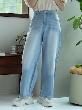 「Ulysses（ユリシス）のアイテム（パンツ）」を使った、Ulyssesさん（レディース・158cm）の春コーディネート