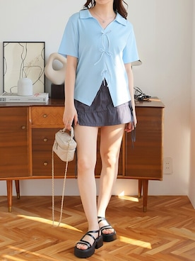 Ulyssesさん（レディース・158cm）の夏コーディネート