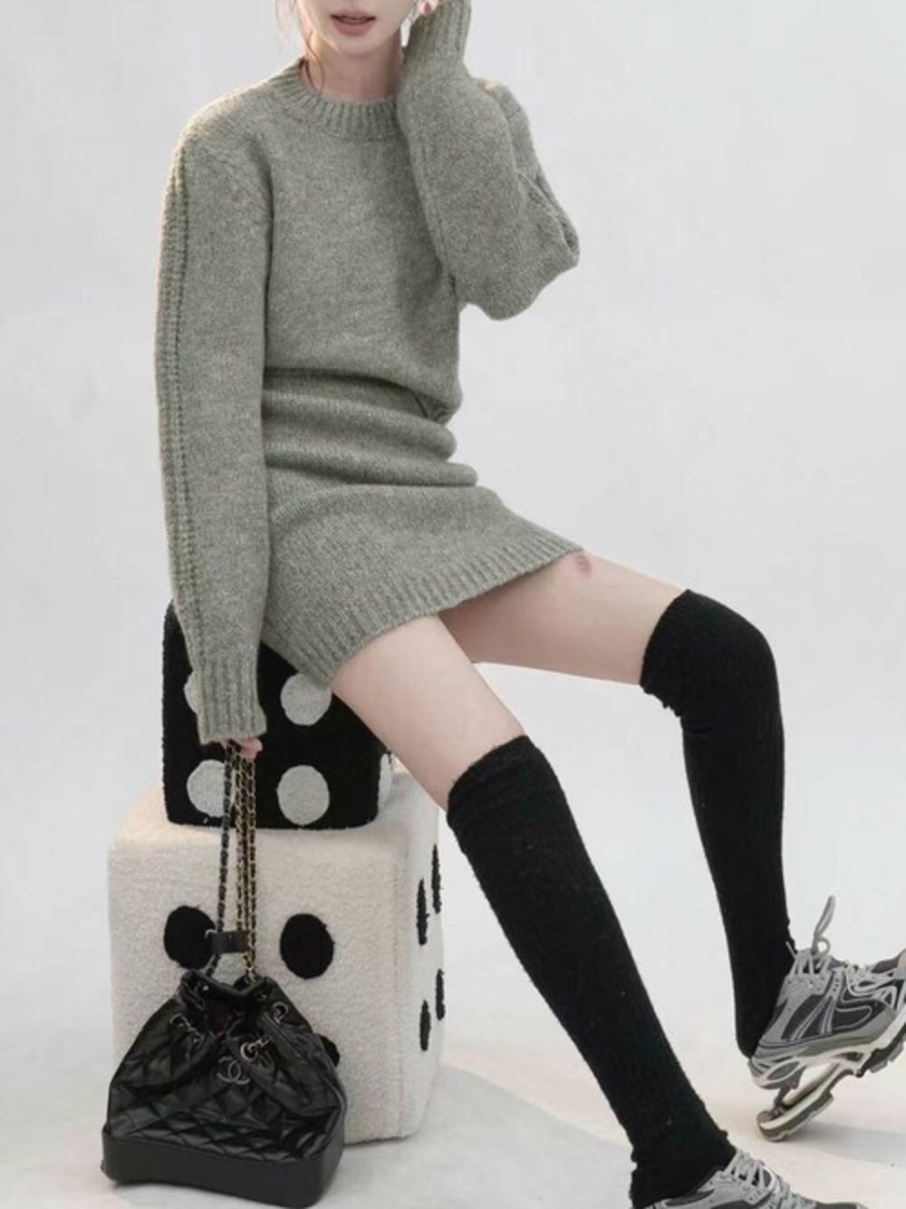 Girly Doll（ガーリードール）の「セットアップ ニットプルオーバー