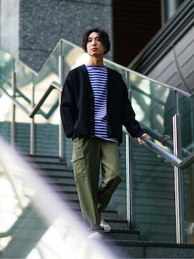 EDIFICE OFFICIALさん(メンズ・173cm)の冬コーディネート