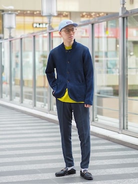 EDIFICE OFFICIALさん(メンズ・170cm)の春コーディネート