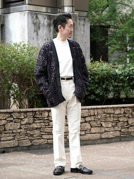 EDIFICE OFFICIALさん（メンズ・167cm）の春コーディネート