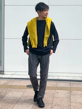 「グラミチ別注」｜EDIFICE OFFICIALさん（メンズ・168cm）の春コーディネート