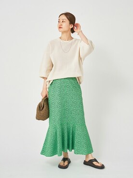 EDIFICE OFFICIALさん（レディース・162cm）の春コーディネート