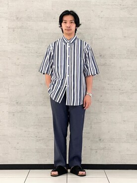 EDIFICE OFFICIALさん(メンズ・170cm)の夏コーディネート