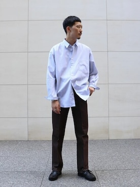 EDIFICE OFFICIALさん（メンズ・177cm）の夏コーディネート