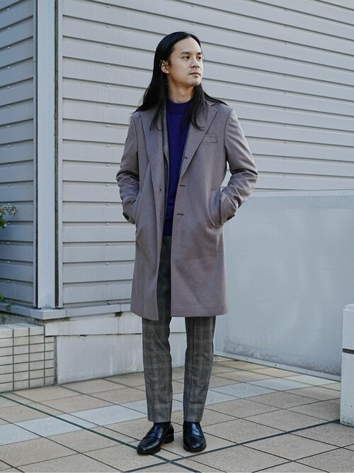 SUPER 120’s ウール サキソニー 2ボタン セットアップ　スーツ SUPER 120's ウールサキソニー 2ボタン ジャケット