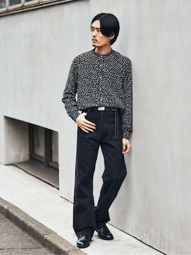 EDIFICE OFFICIALさんの（A.P.C. | アーペーセー）を使ったコーディネート