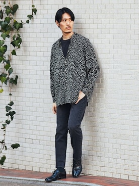 EDIFICE OFFICIALさん（メンズ・171cm）の春コーディネート