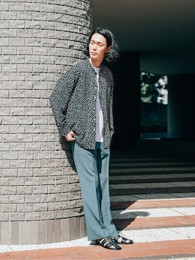 EDIFICE OFFICIALさん（メンズ・178cm）の春コーディネート