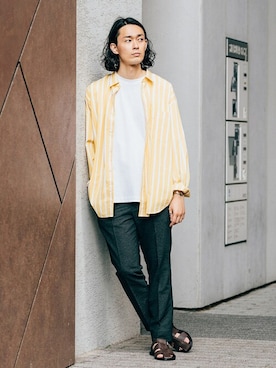 EDIFICE OFFICIALさん(メンズ・178cm)の春コーディネート