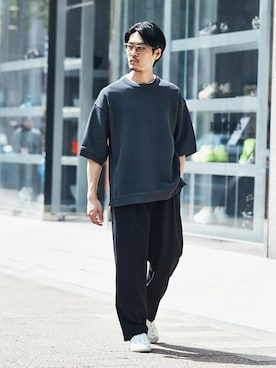 EDIFICE OFFICIALさん（メンズ・171cm）の春コーディネート