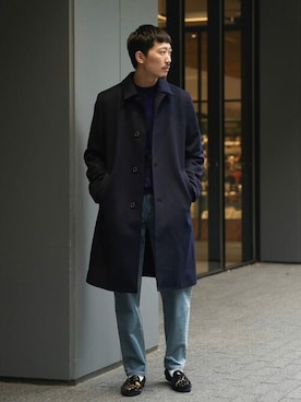 EDIFICE OFFICIALさんの（A.P.C. | アーペーセー）を使ったコーディネート