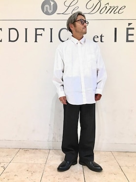 EDIFICE OFFICIALさん（メンズ・163cm）の秋コーディネート