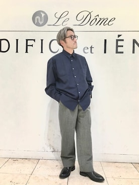 EDIFICE OFFICIALさん（メンズ・163cm）の秋コーディネート