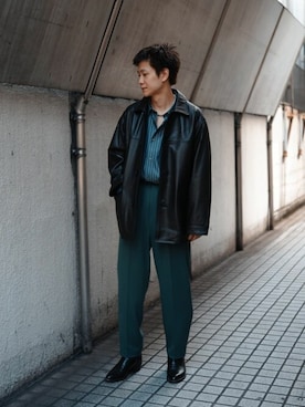 EDIFICE OFFICIALさん(メンズ・173cm)の秋コーディネート