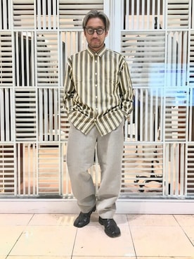 EDIFICE OFFICIALさん（メンズ・163cm）の秋コーディネート