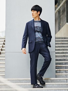 EDIFICE OFFICIALさん（メンズ・171cm）の秋コーディネート