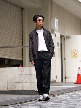 EDIFICE OFFICIALさん（メンズ・178cm）の秋コーディネート