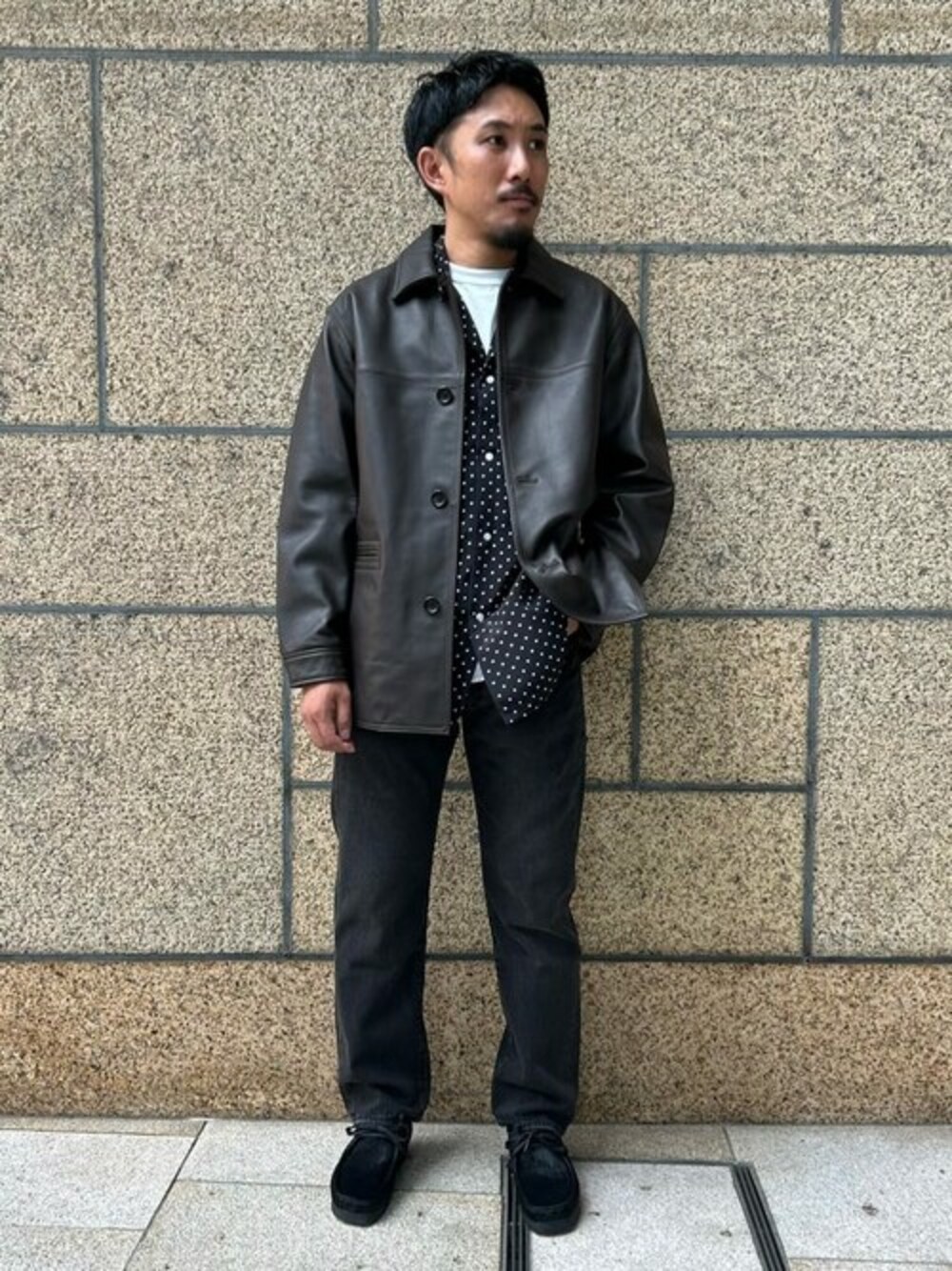 シープレザー カーコートを使った人気ファッションコーディネート - WEAR