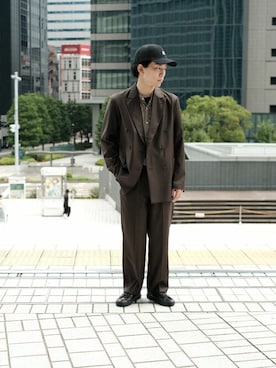 EDIFICE OFFICIALさん（メンズ・169cm）の秋コーディネート