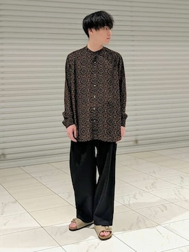 EDIFICE OFFICIALさん（メンズ・165cm）の秋コーディネート