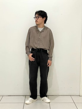 EDIFICE OFFICIALさん（メンズ・164cm）の秋コーディネート