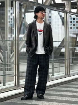 EDIFICE OFFICIALさん(メンズ・178cm)の秋コーディネート
