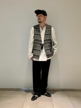 EDIFICE OFFICIALさん（メンズ・170cm）の秋コーディネート