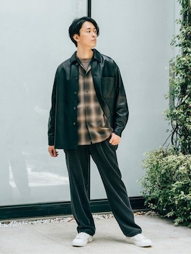 EDIFICE OFFICIALさん（メンズ・178cm）の秋コーディネート