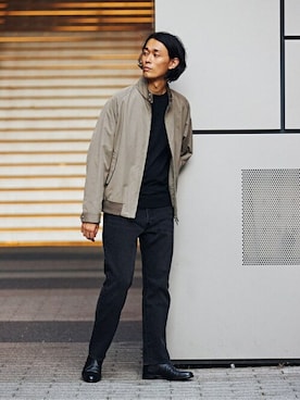 EDIFICE OFFICIALさん（メンズ・178cm）の秋コーディネート