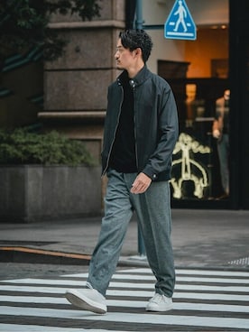 EDIFICE OFFICIALさん（メンズ・177cm）の秋コーディネート