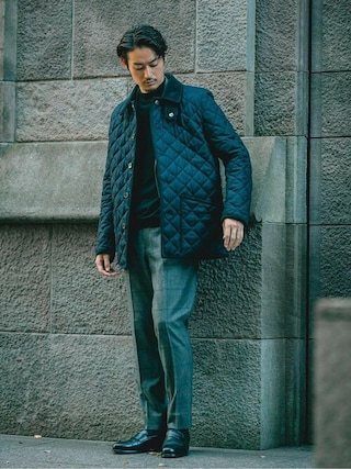 SUPER 120's ウールサキソニー 2ボタン ジャケット【セットアップ着用