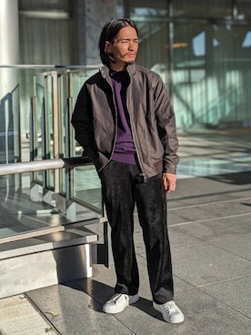 EDIFICE OFFICIALさん（メンズ・162cm）の秋コーディネート