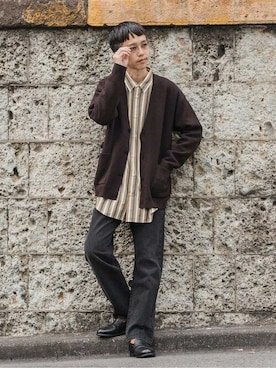 EDIFICE OFFICIALさん（メンズ・175cm）の秋コーディネート