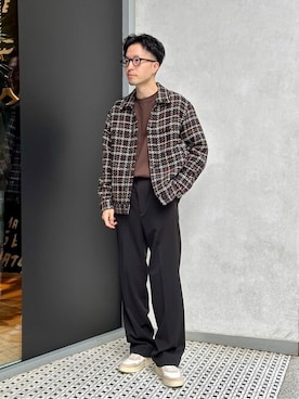 EDIFICE OFFICIALさん（メンズ・173cm）の秋コーディネート