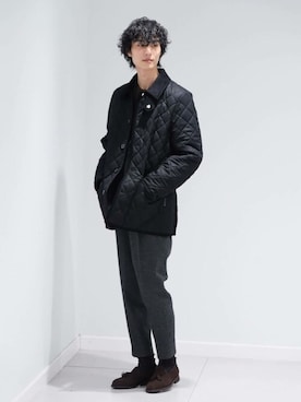 「Berwick1707（バーウィック）のアイテム」を使った、EDIFICE OFFICIALさん（メンズ・182cm）の秋コーディネート