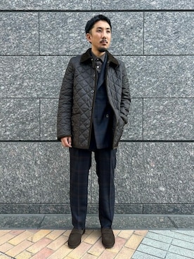 「Berwick1707（バーウィック）のアイテム」を使った、EDIFICE OFFICIALさん（メンズ・171cm）の秋コーディネート