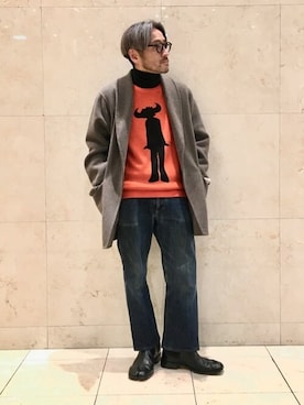 「Insonnia PROJECTS（インソニアプロジェクト）のアイテム」を使った、EDIFICE OFFICIALさん（メンズ・163cm）の秋コーディネート