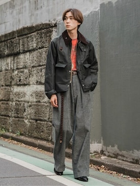 EDIFICE OFFICIALさん（メンズ・174cm）の秋コーディネート