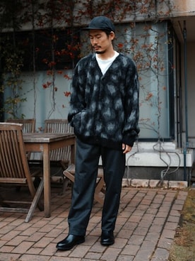「markaware（マーカウェア）のアイテム」を使った、EDIFICE OFFICIALさん（メンズ・172cm）の秋コーディネート