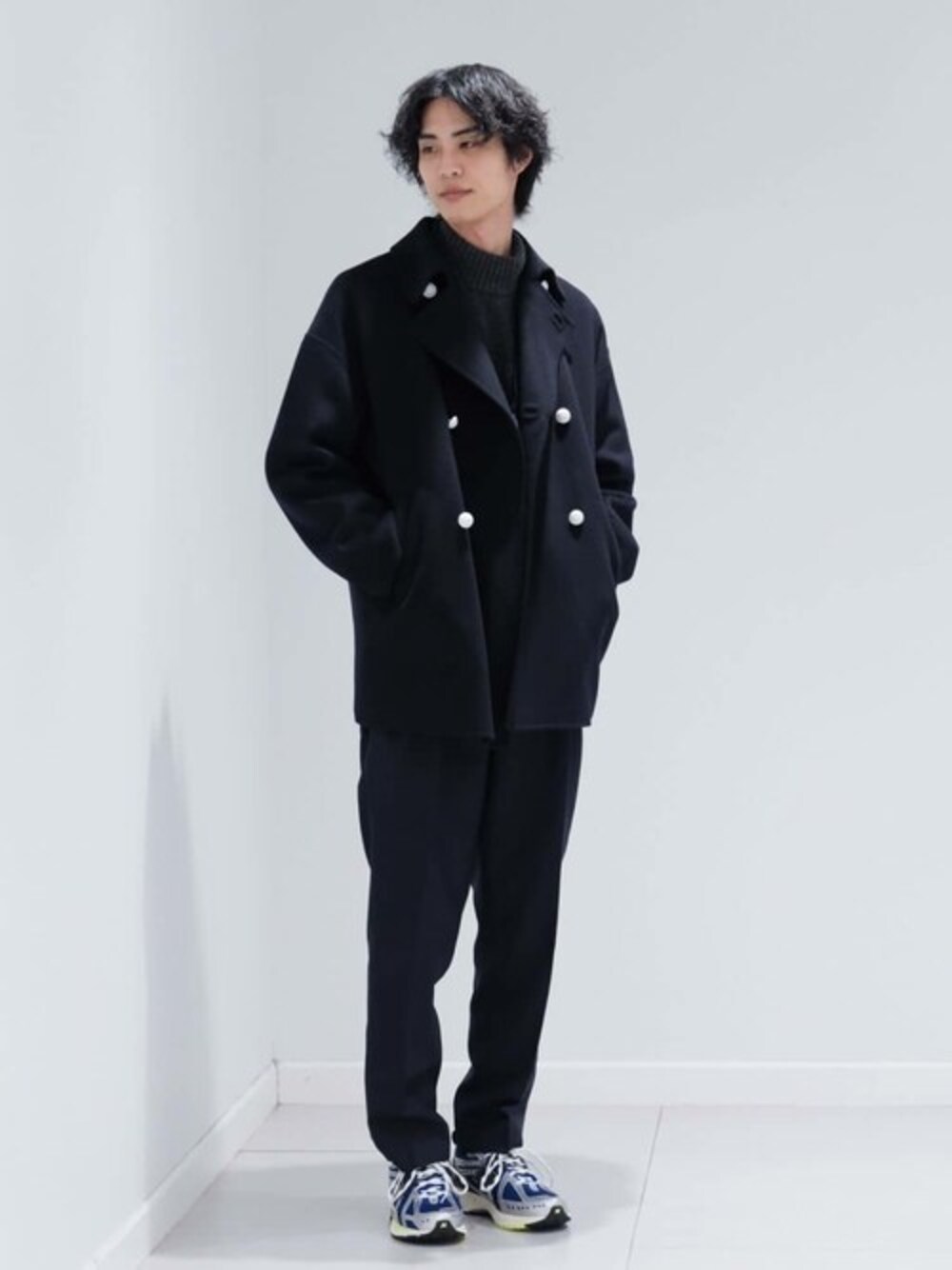 ATON（エイトン）の「【ATON / エイトン】WOOL KANOKO MOCKNECK
