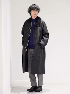 「GUIDI（グイディ）のアイテム」を使った、EDIFICE OFFICIALさん（メンズ・182cm）の秋コーディネート