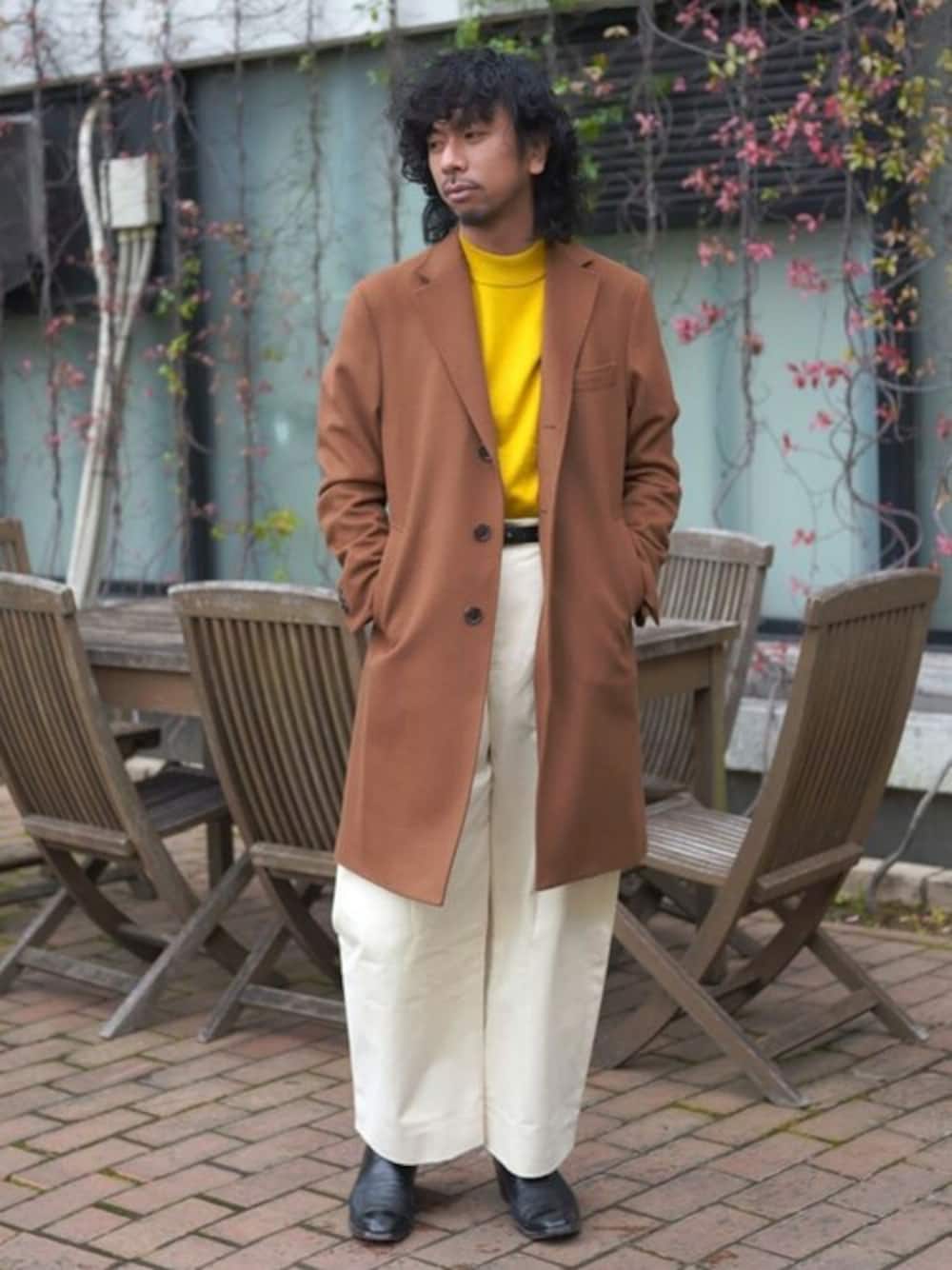 エディフィス チェスターコート ブラウン EDIFICE ブラウン チェスター エディフィス チェスターコート ブラウン EDIFICE ブラウン チェスター