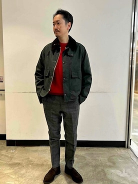 「Berwick1707（バーウィック）のアイテム」を使った、EDIFICE OFFICIALさん（メンズ・168cm）の秋コーディネート