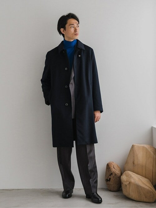 セール】【Loro Piana Fabric】パイプドステム ストレートパンツ