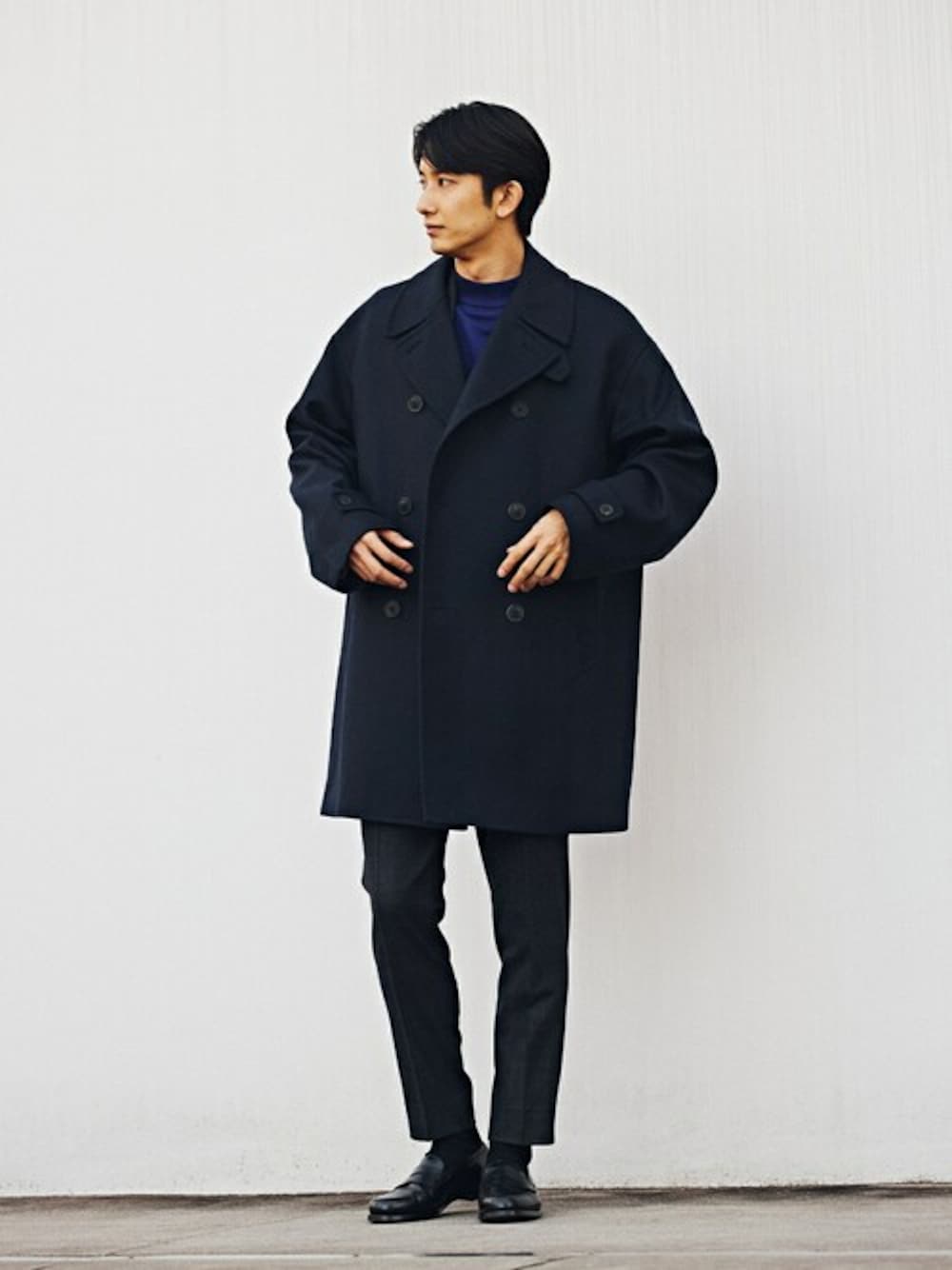 SUPER 120's ウールサキソニー 2ボタン ジャケット