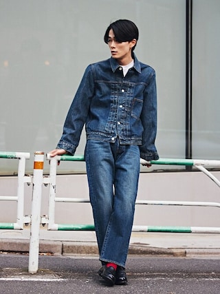 Levi's EDIFICE別注トラッカーJK 501 デニム セットアップ 20231222174708080_320.jpg